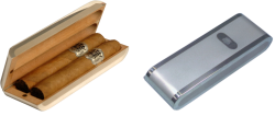  Sterling Silver cigar pocket holder 